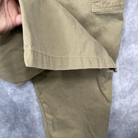 Carhartt B324DKH Pants Mens Fits (42x29) Dark Khaki Carpenter Relaxed Fit Canvas - Picture 10 of 15